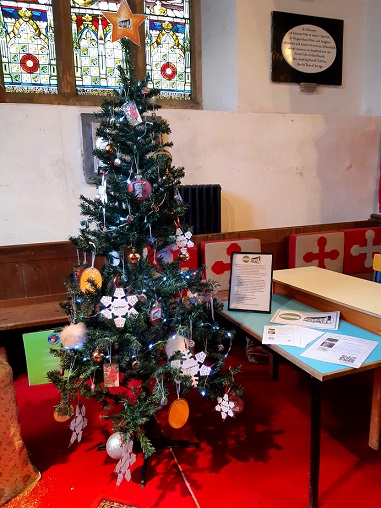 Christmas tree in the church 15.12.24