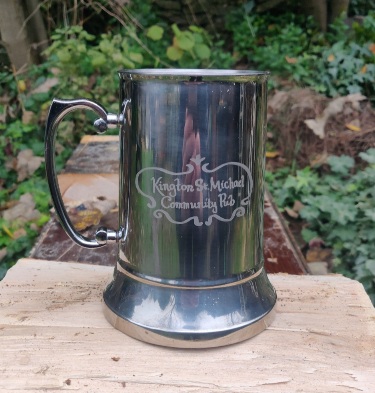 Jolly Huntsman tankard (reverse)