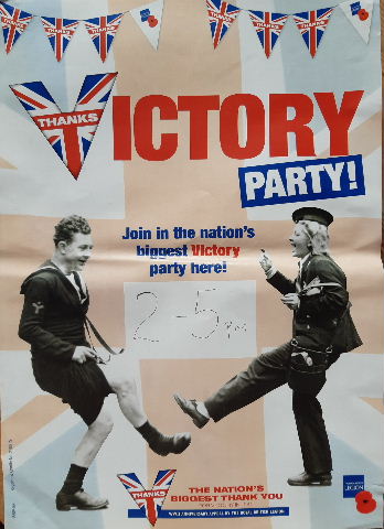 60th Anniversary of VE Day event poster 08.05.05