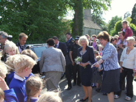 Duchess of Cornwall's visit
