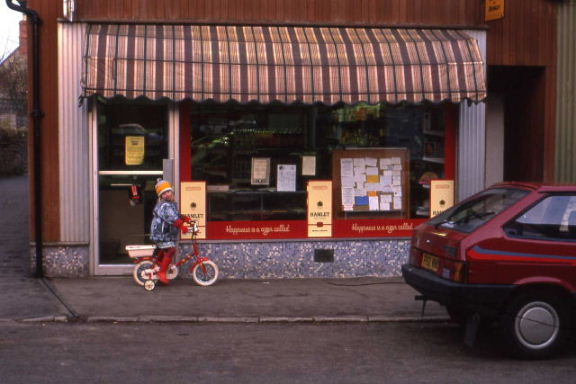 Kington St Michael shop in 1989