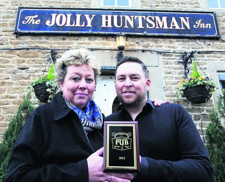 Jolly Huntsman pub of the year 2013